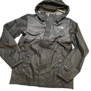 Black Lightweight Boy's North Face Hooded Jacket sz M (10-12)